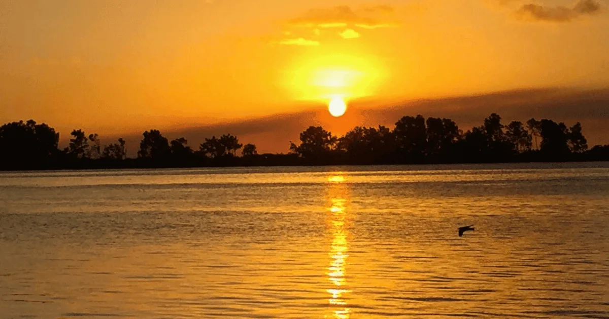 guyana sunset