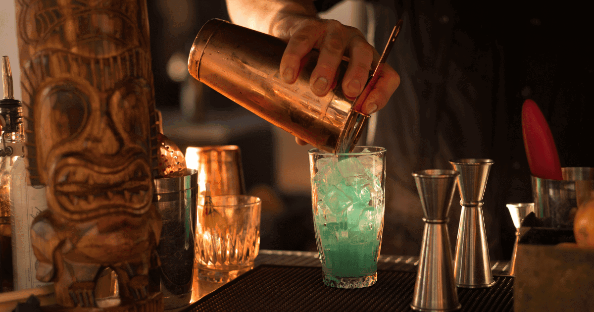 American rum cocktails