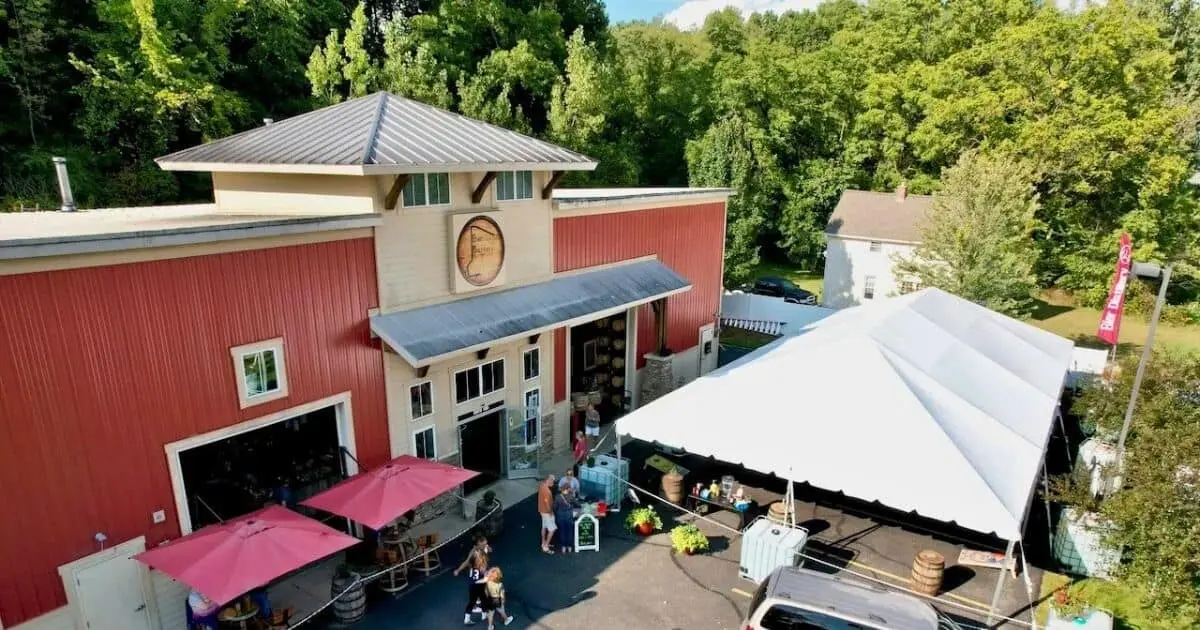 Bier distillery