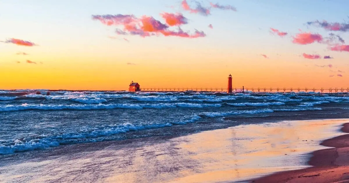 Michigan sunset