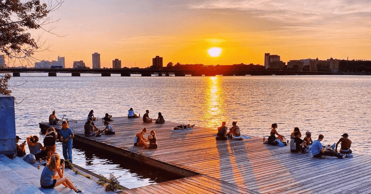 boston sunset