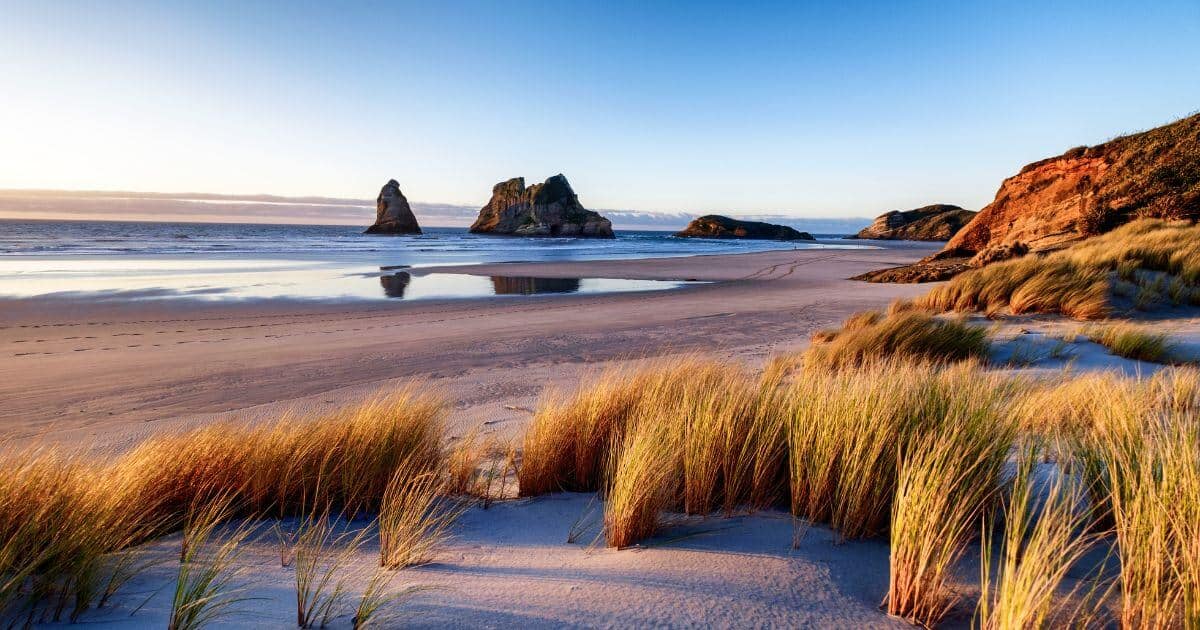 new zealand sunset