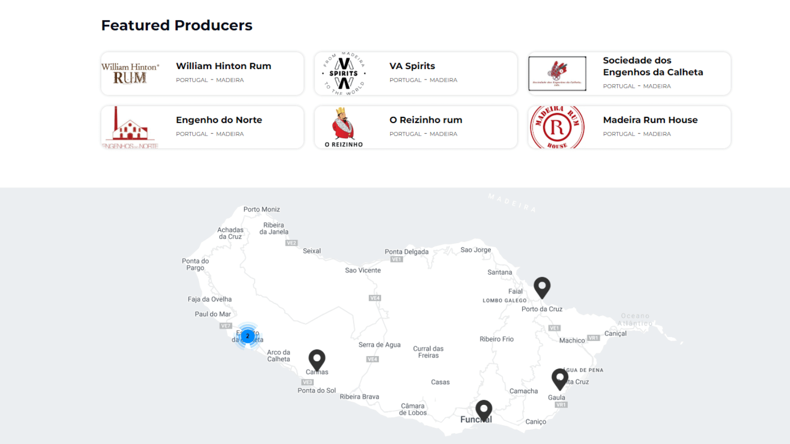 A BEGINNER'S GUIDE TO MADEIRA RUM Madeira Rum map