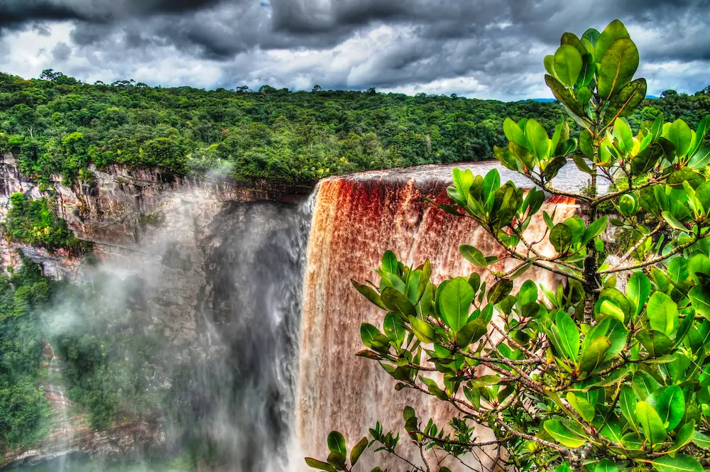 Guyana waterfall