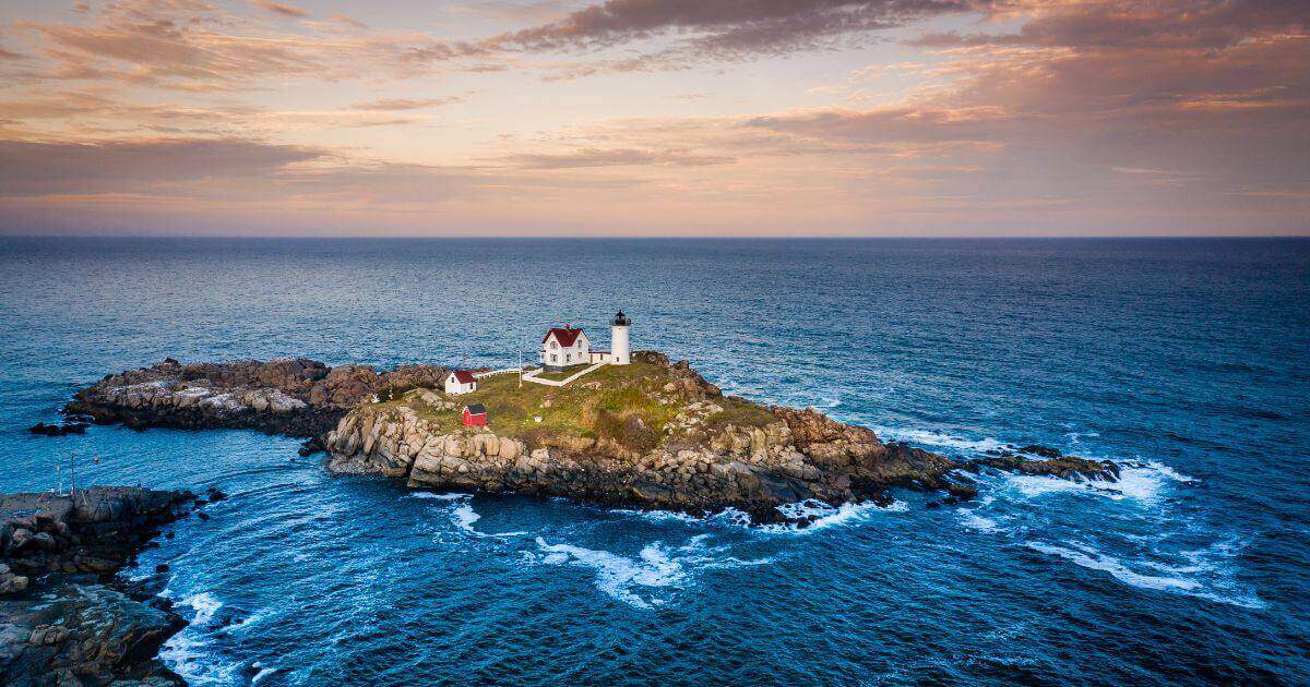 Nubble Lighthouse sunset