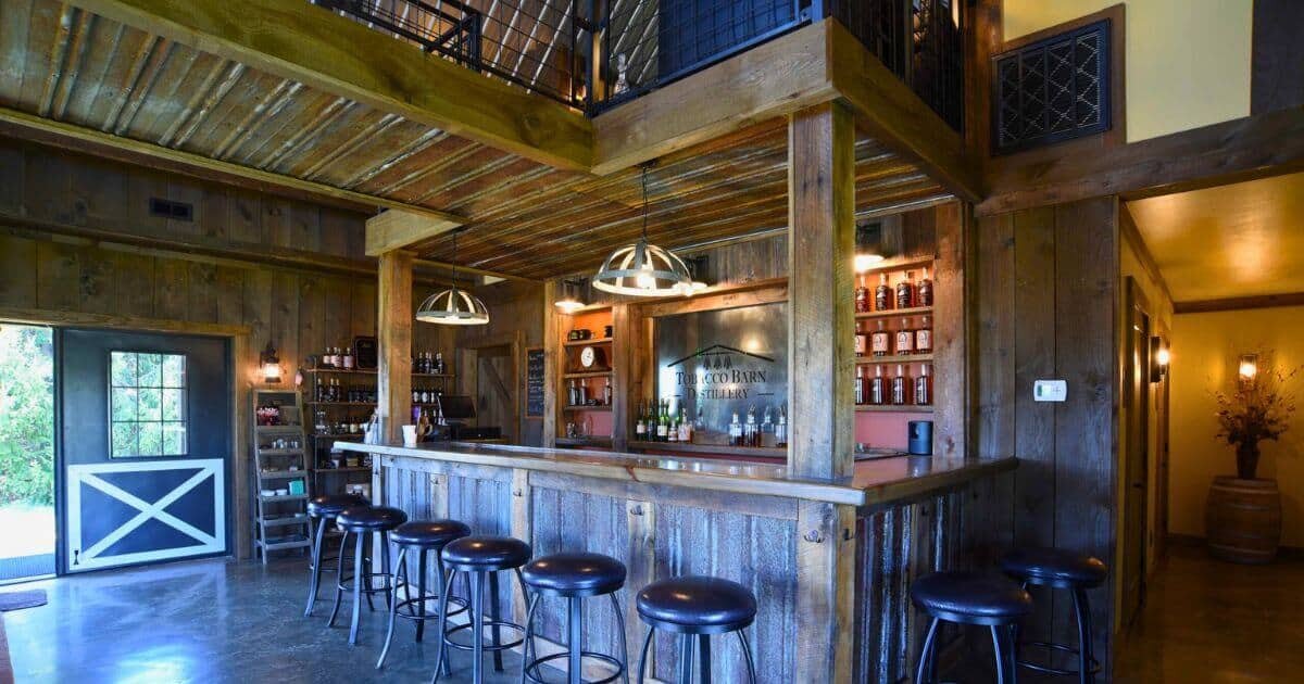 tobacco barn distillery