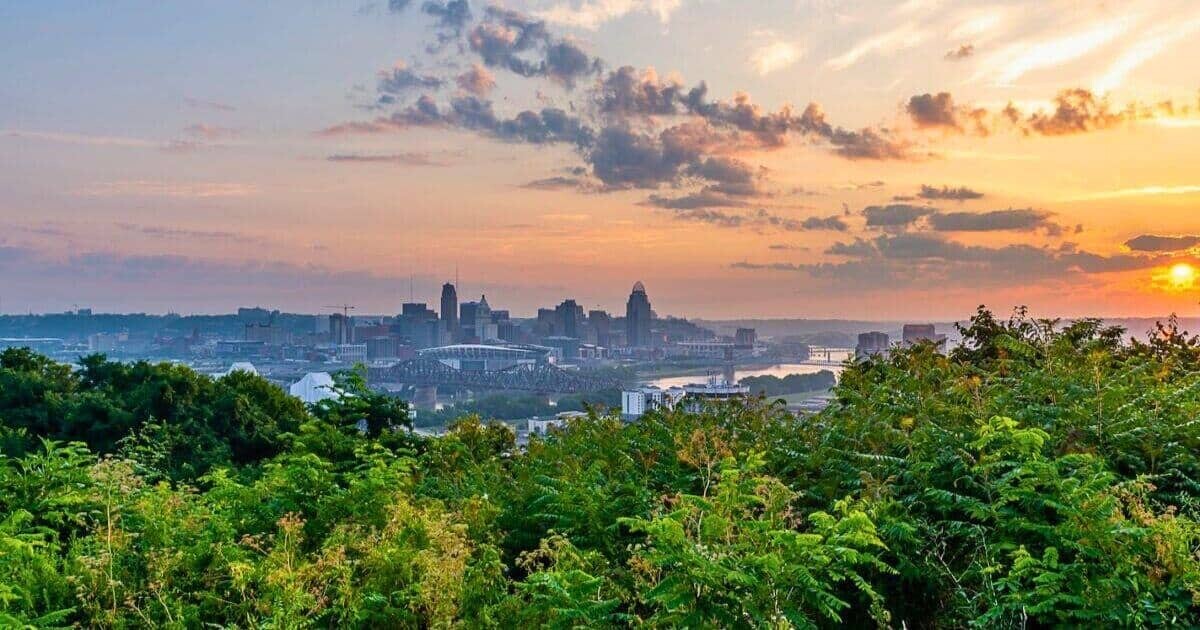 Cincinnati sunset 