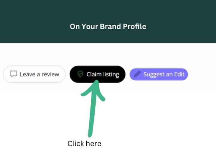 CLICK CLAIM LISTING click claim listing